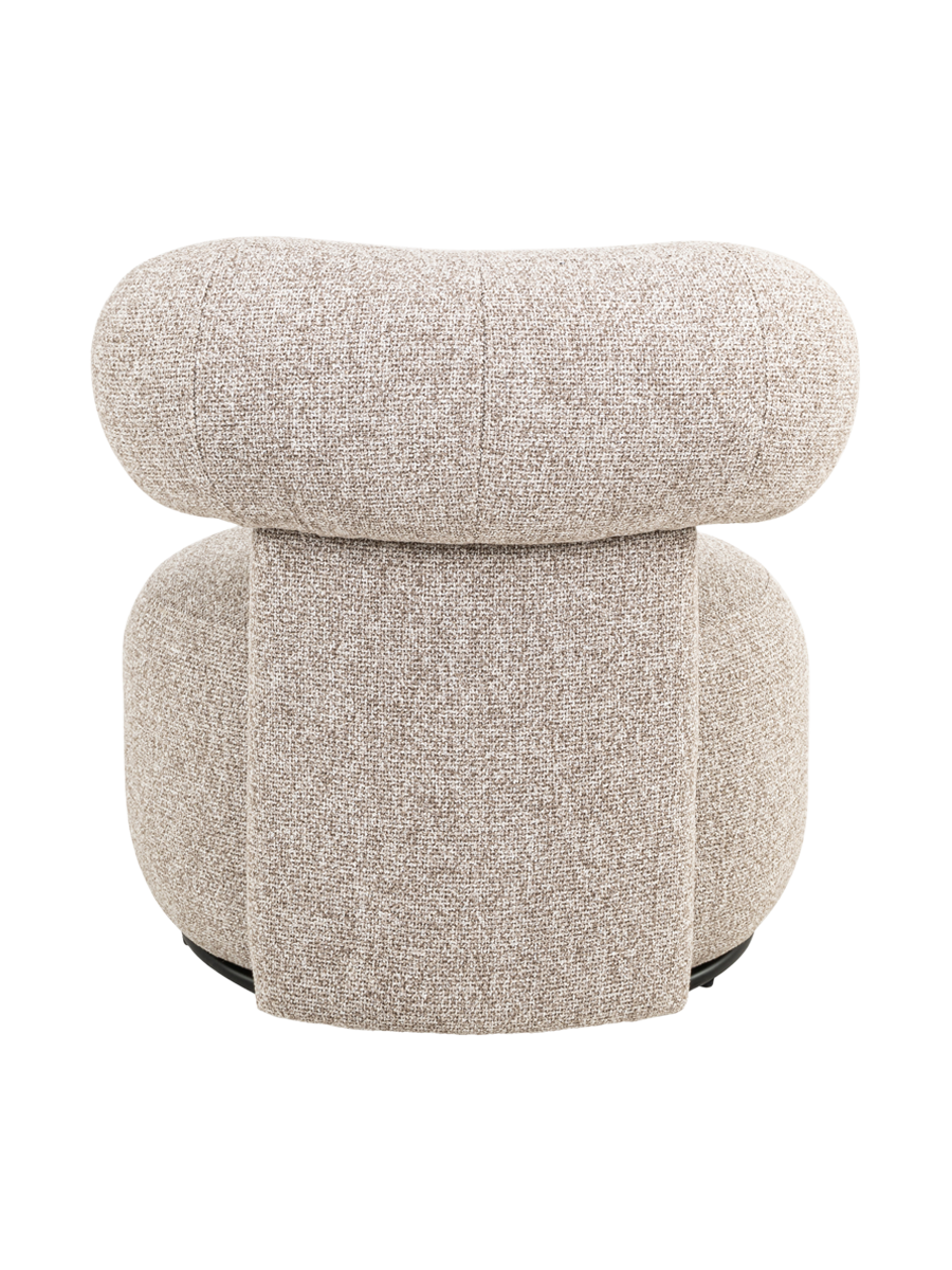
Poltrona di design «Kaya» - Marrone Cayenne
