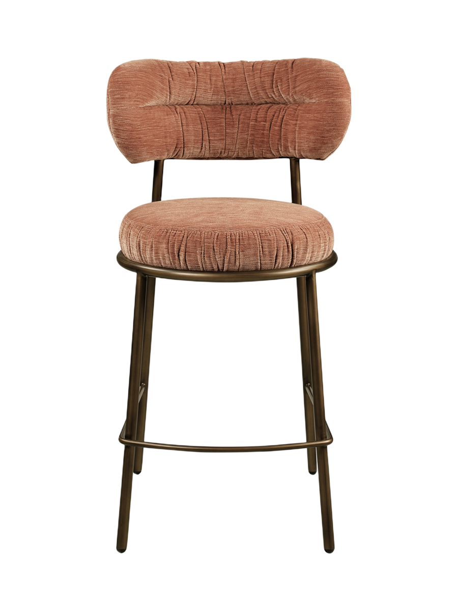 
Sgabello da bancone di design «Encanto» - Sii Straight Mocha Mousse