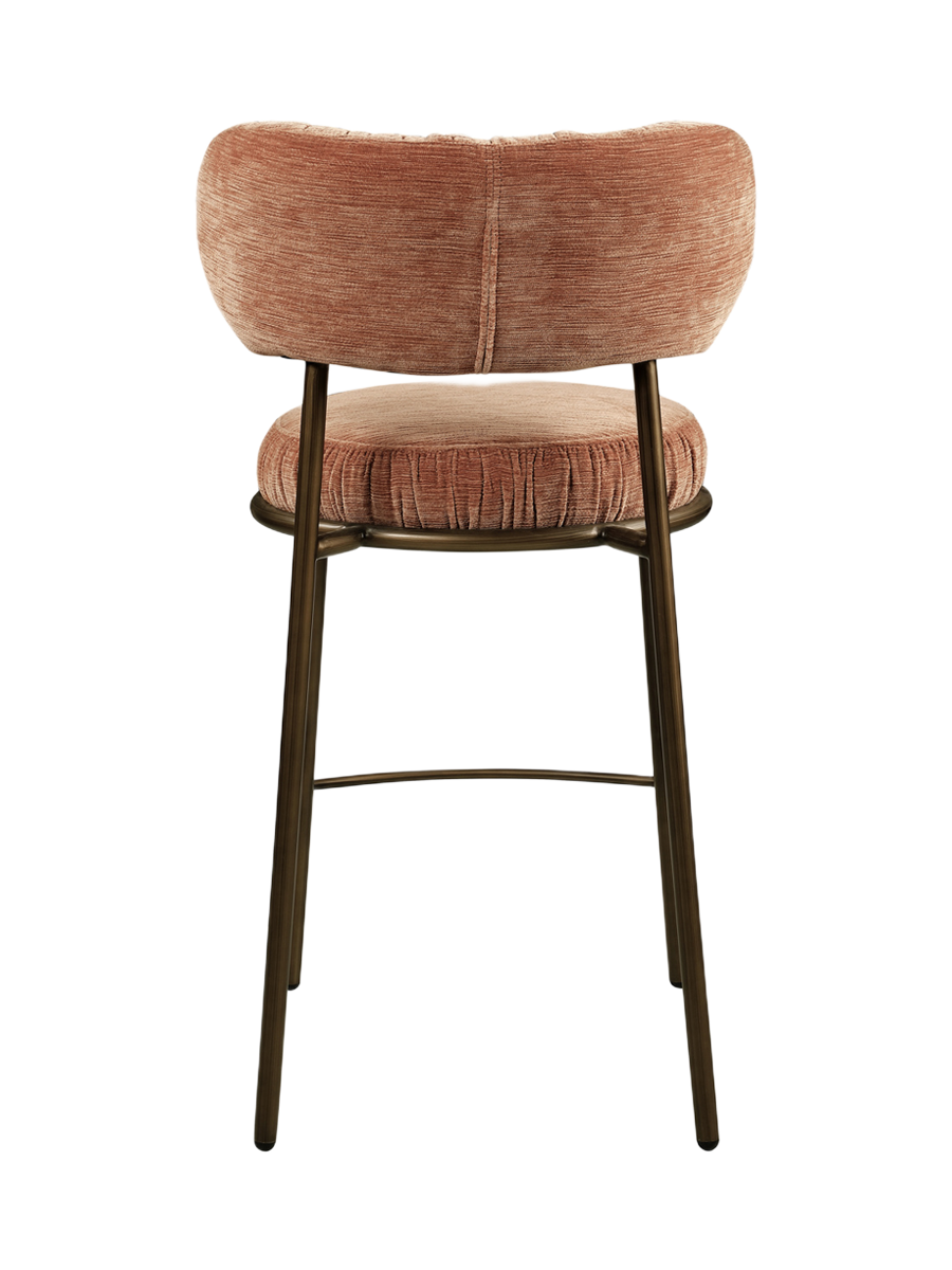 
Sgabello da bancone di design «Encanto» - Sii Straight Mocha Mousse