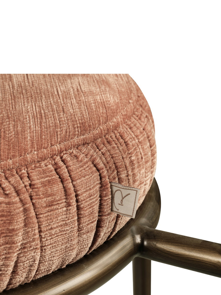 
Sgabello da bancone di design «Encanto» - Sii Straight Mocha Mousse