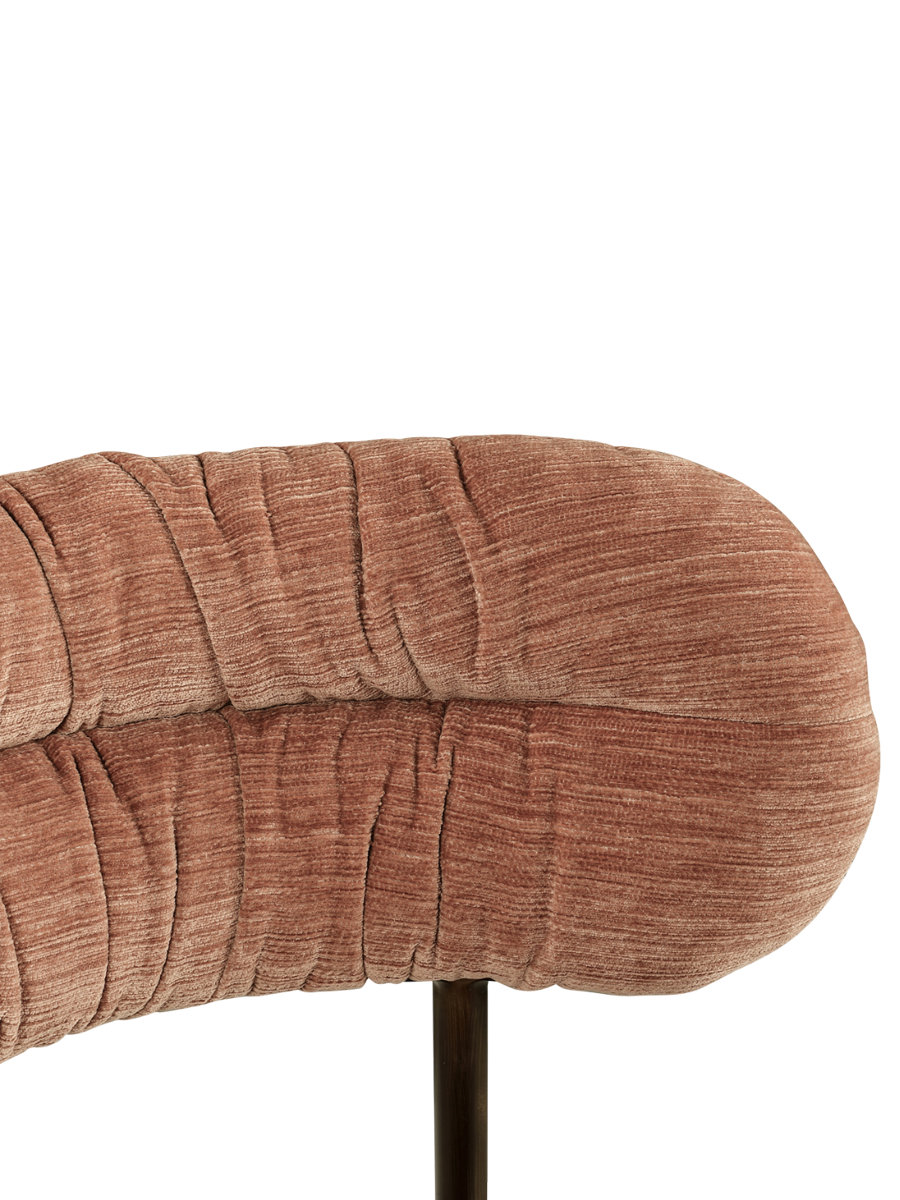 
Sgabello da bancone di design «Encanto» - Sii Straight Mocha Mousse