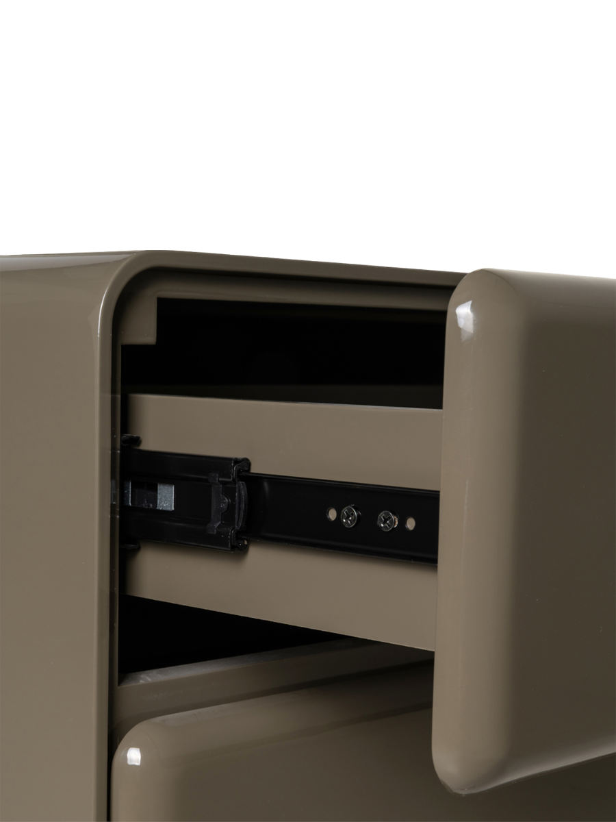 
Comodino di design «Demy» - Verde argilla