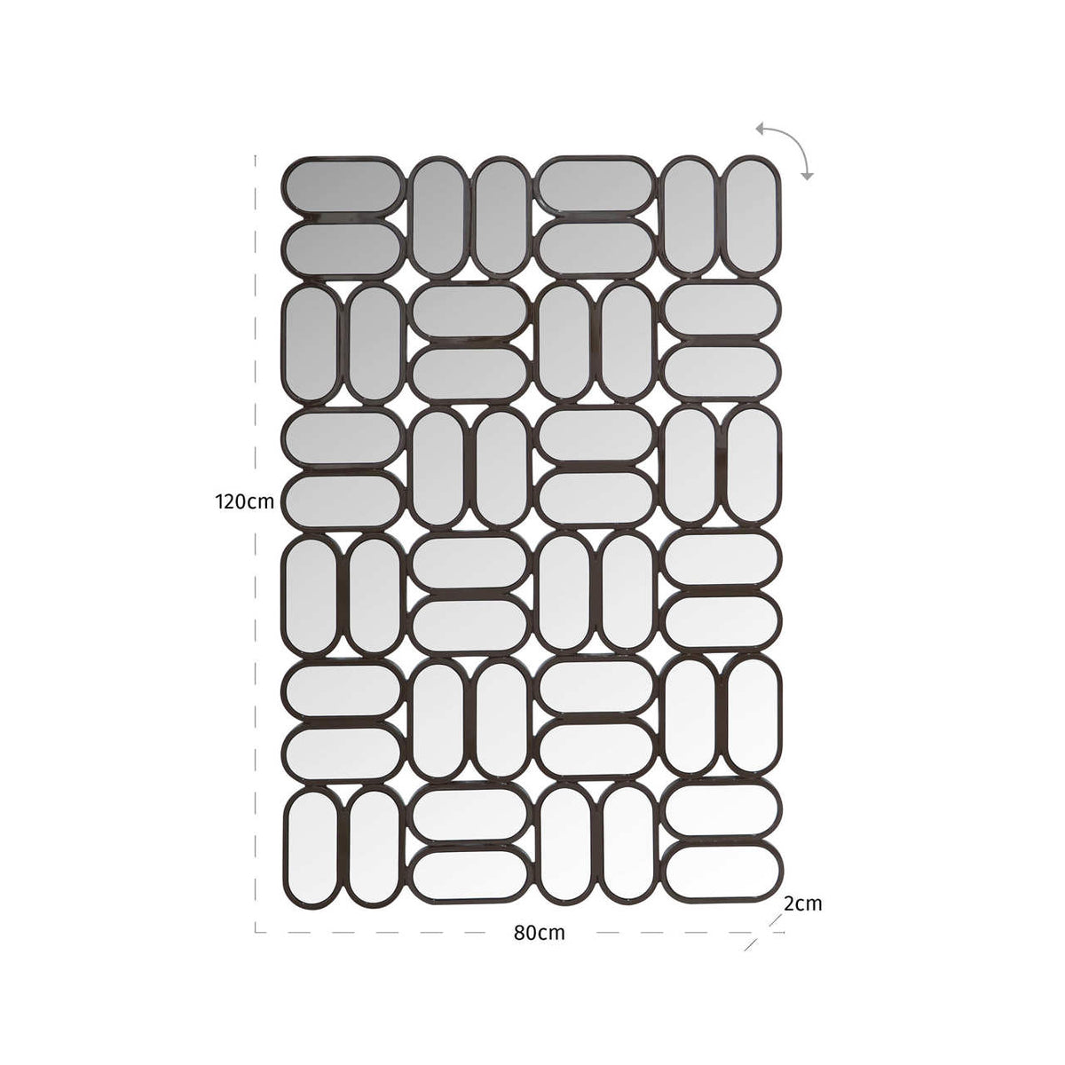 
Specchio di design «Sophia»