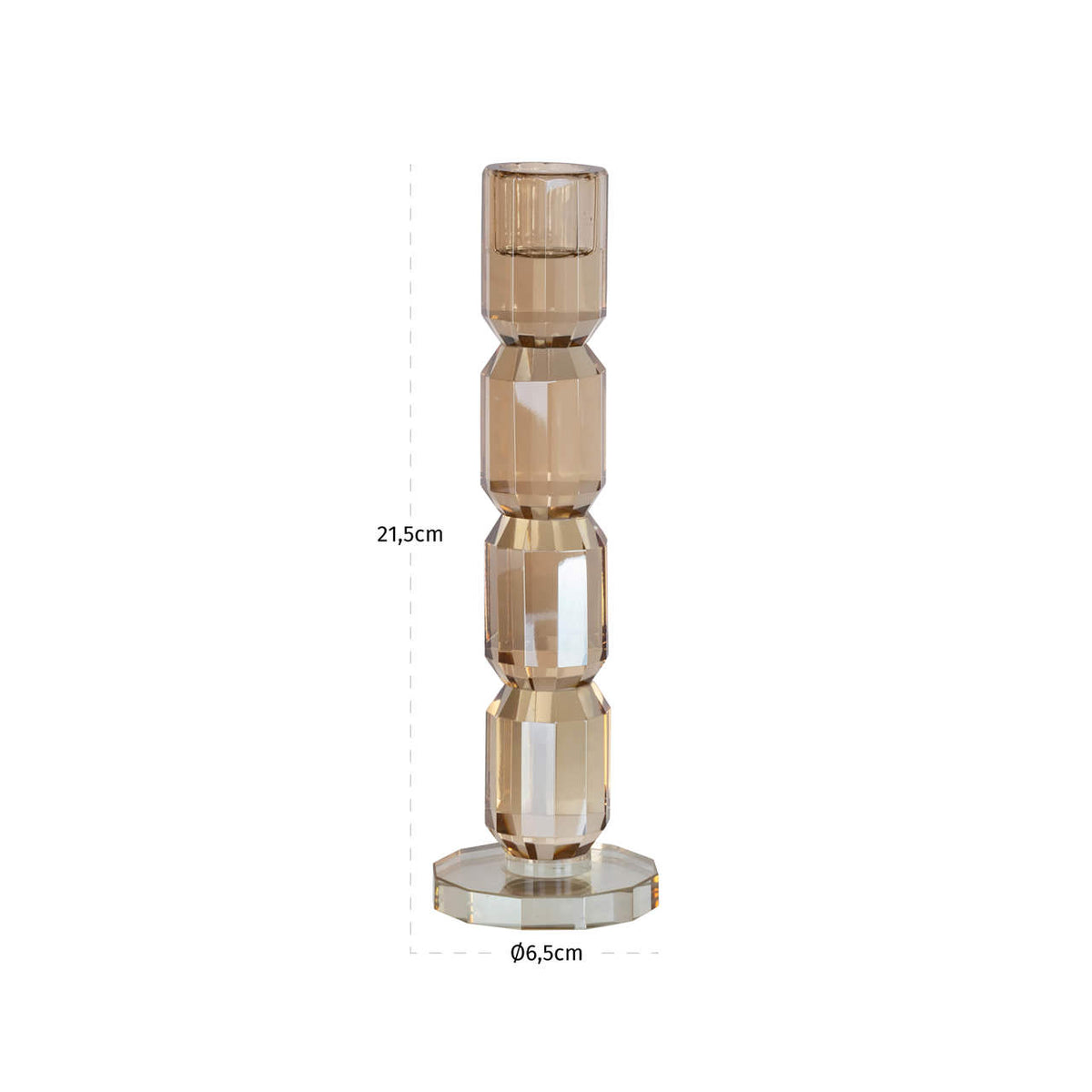 
Portacandele di design „Dita“, diverse dimensioni - 6.5 × 6.5 × 21.5 cm