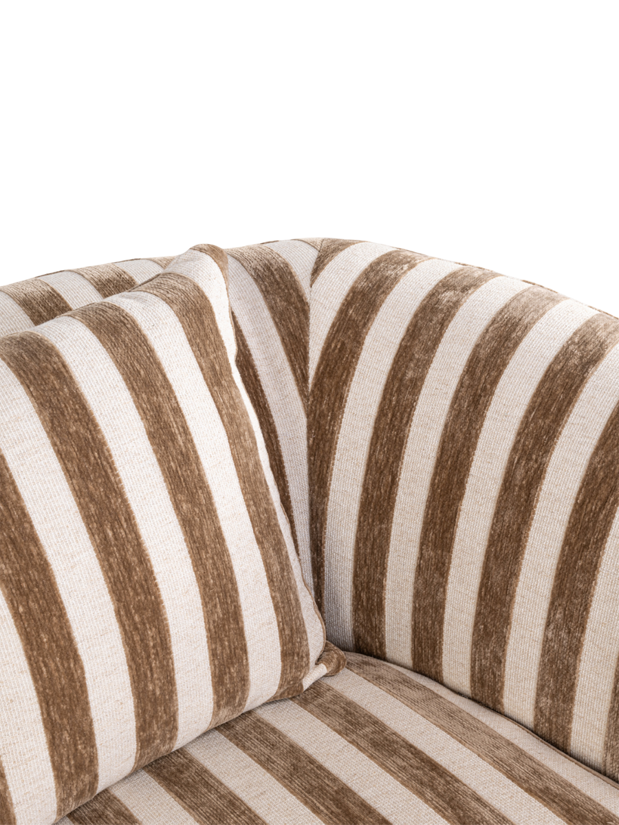 
Poltrona di design «Luxandra», diverse dimensioni - 89 × 113 × 75 cm / Strisce Sabbia