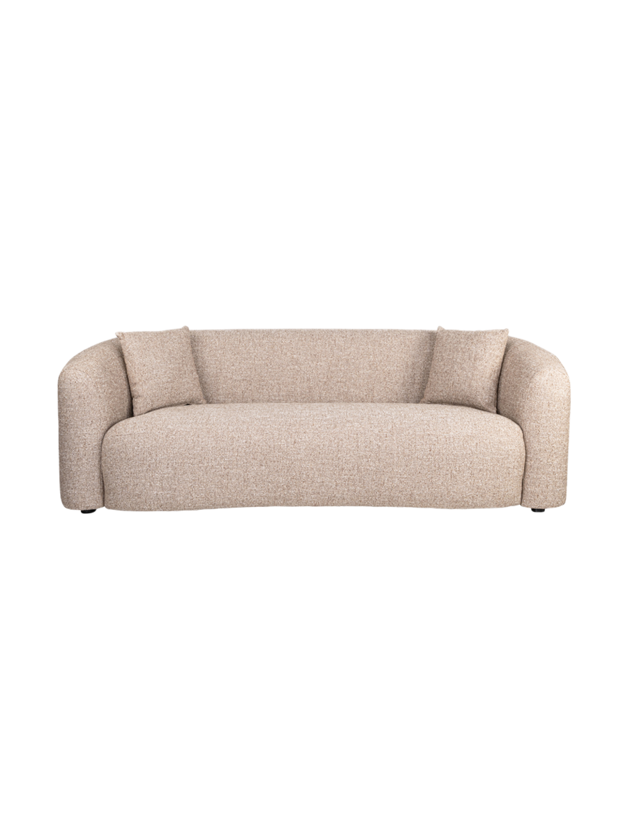 
Divano di design „Luxandra“, diverse dimensioni - 98 × 229 × 75 cm / Tweed sabbia