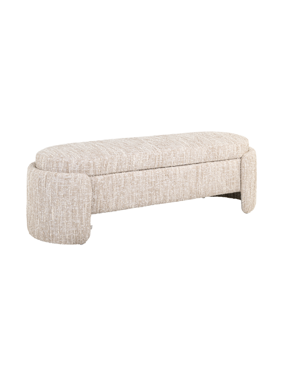 
Panca di design «Cupid», diverse dimensioni - 49 × 150 × 47 cm / Angora beige