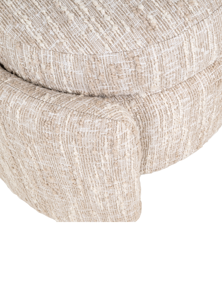 
Sgabello di design «Cupid» - Angora beige