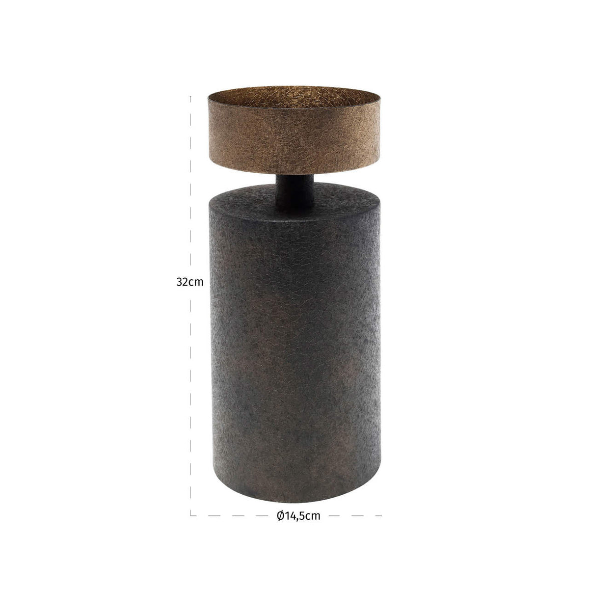 
Portacandele di design «Harlow», varie dimensioni - 14 × 14 × 32 cm