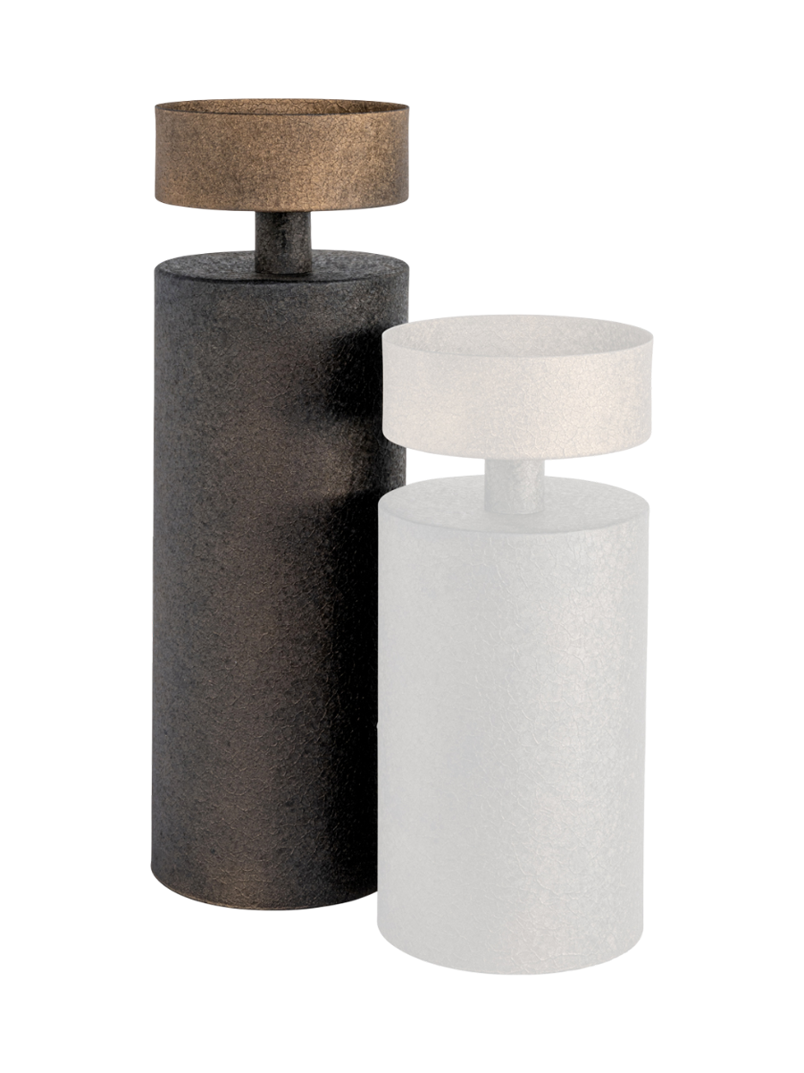 
Portacandele di design «Harlow», varie dimensioni - 14 × 14 × 43.5 cm