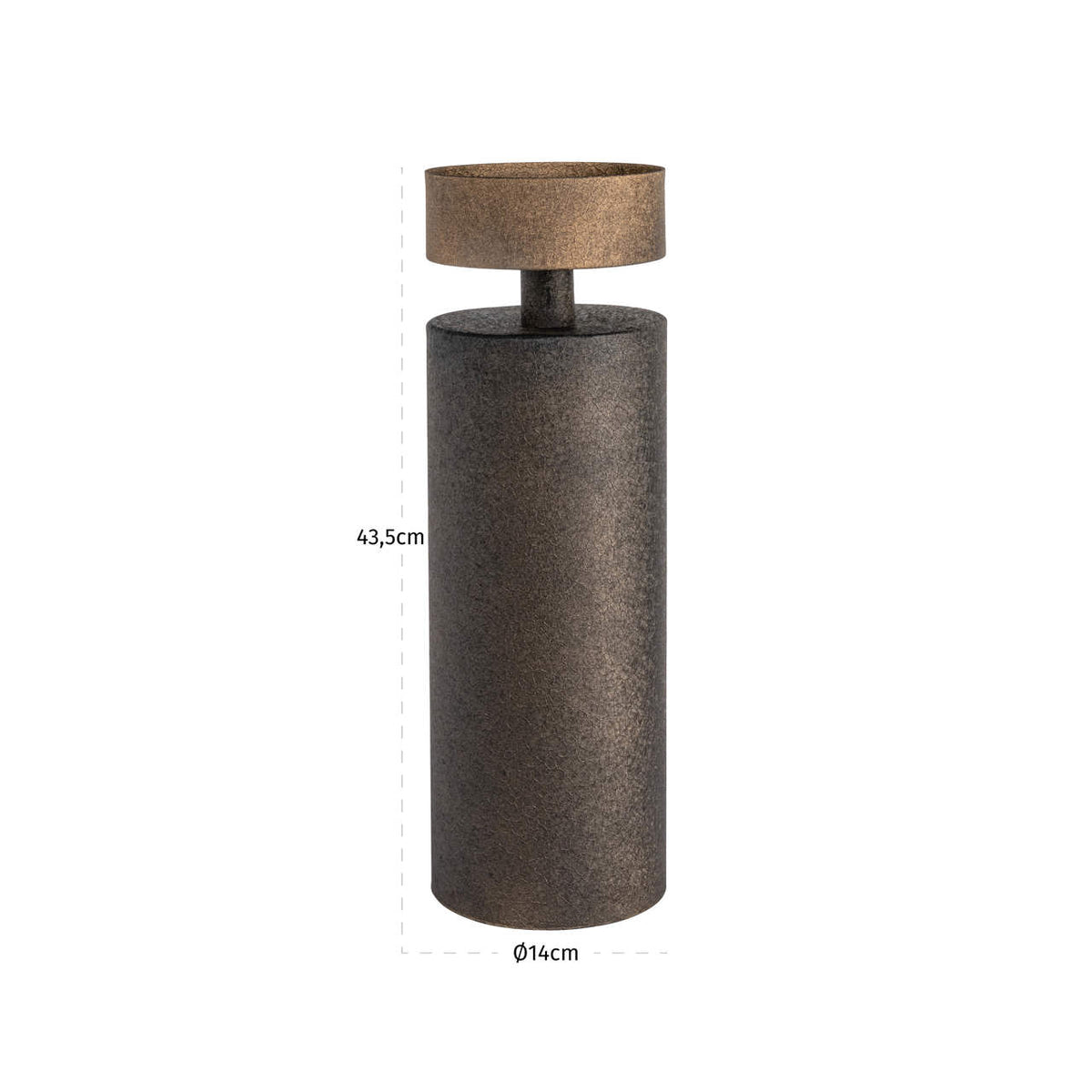 
Portacandele di design «Harlow», varie dimensioni - 14 × 14 × 43.5 cm