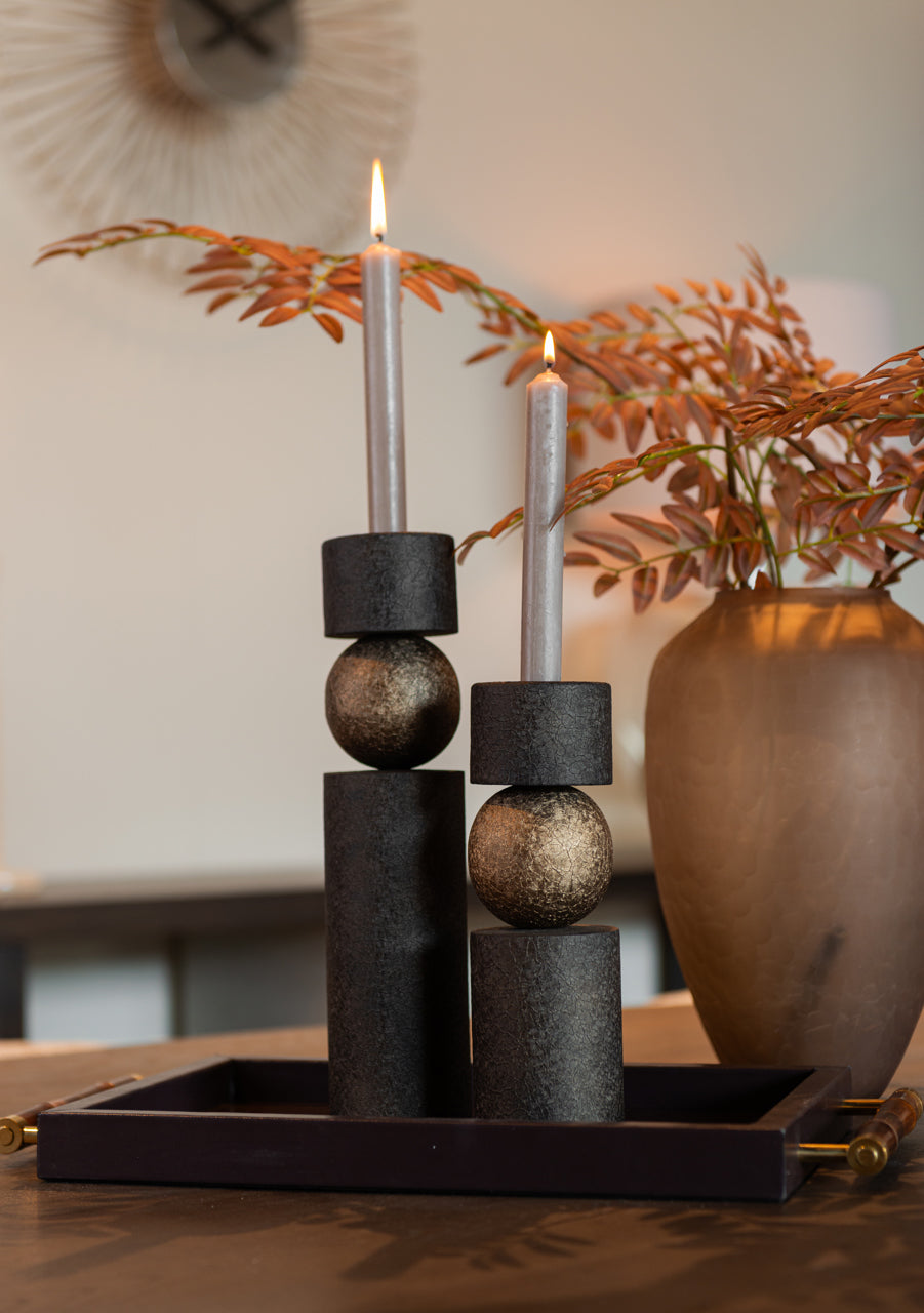 
Portacandele di design «Hasley», varie dimensioni - 7.5 × 7.5 × 24 cm