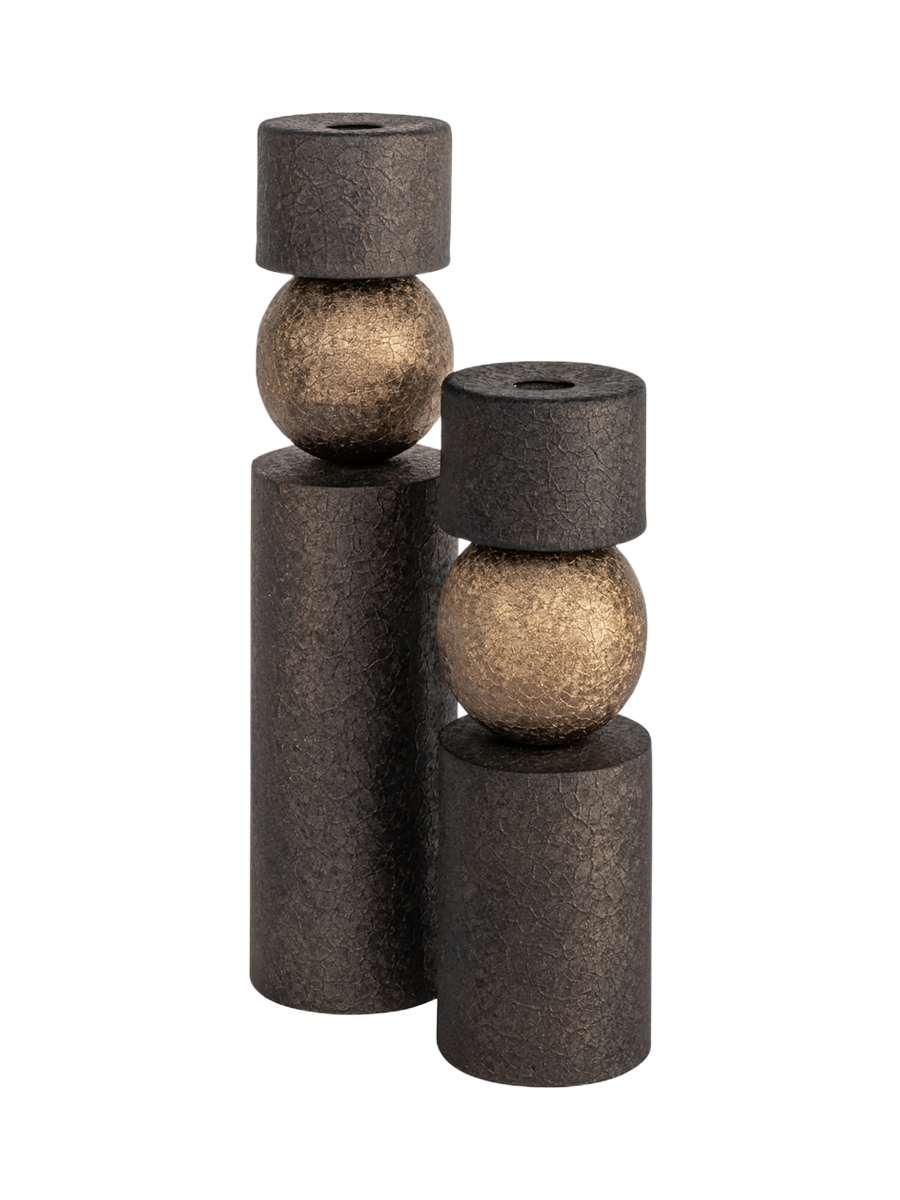 
Portacandele di design «Hasley», varie dimensioni - 7.5 × 7.5 × 24 cm