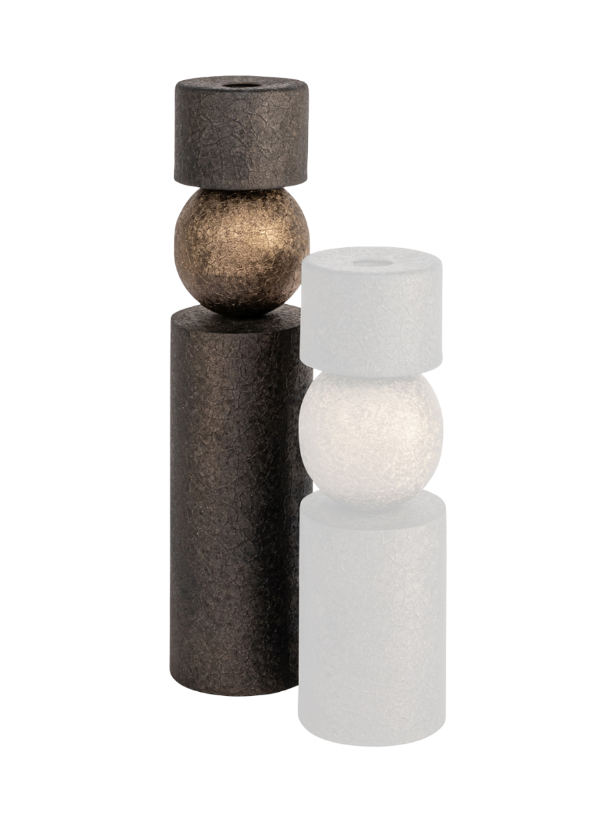
Portacandele di design «Hasley», varie dimensioni - 7.5 × 7.5 × 24 cm