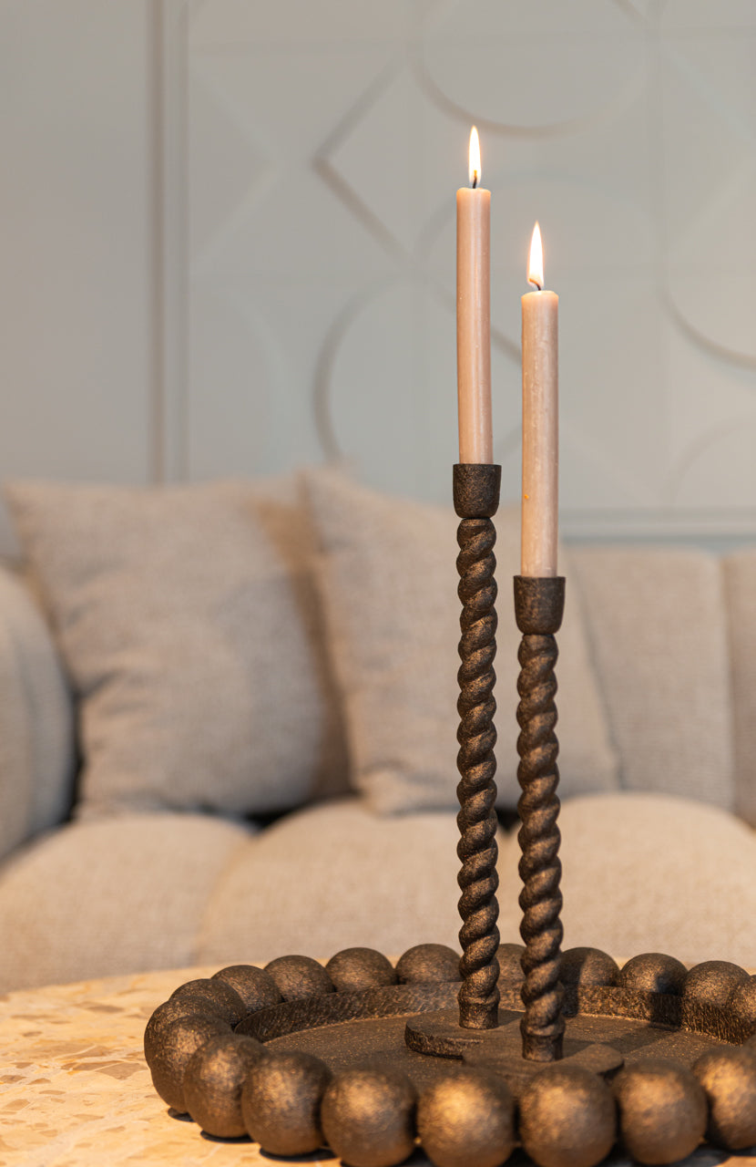 
Portacandele di design «Milena», varie dimensioni - 9.5 × 9.5 × 28.5 cm