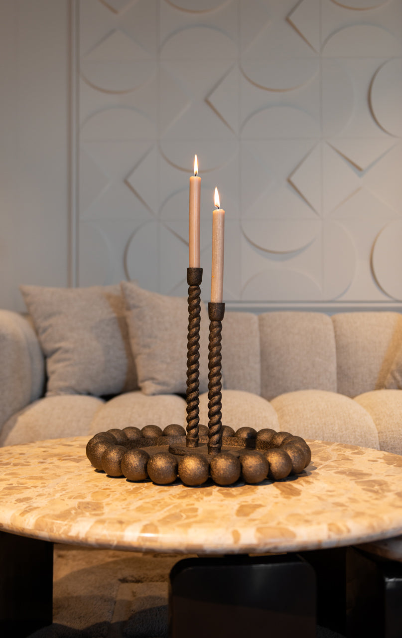 
Portacandele di design «Milena», varie dimensioni - 9.5 × 9.5 × 34.5 cm