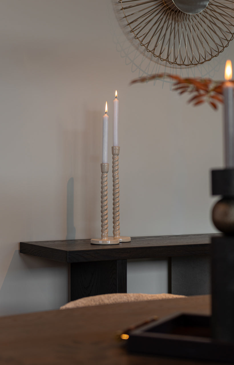 
Portacandele di design «Nena», varie dimensioni - 9.5 × 9.5 × 28.5 cm