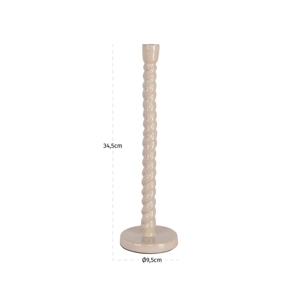 
Portacandele di design «Nena», varie dimensioni - 9.5 × 9.5 × 34.5 cm