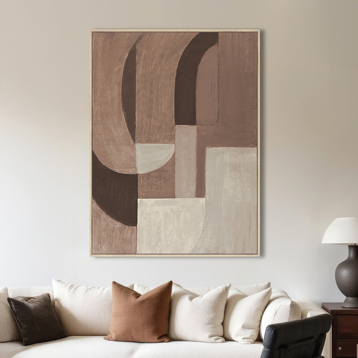 
Quadro da parete di design „Tatu“ – Lounge a destra