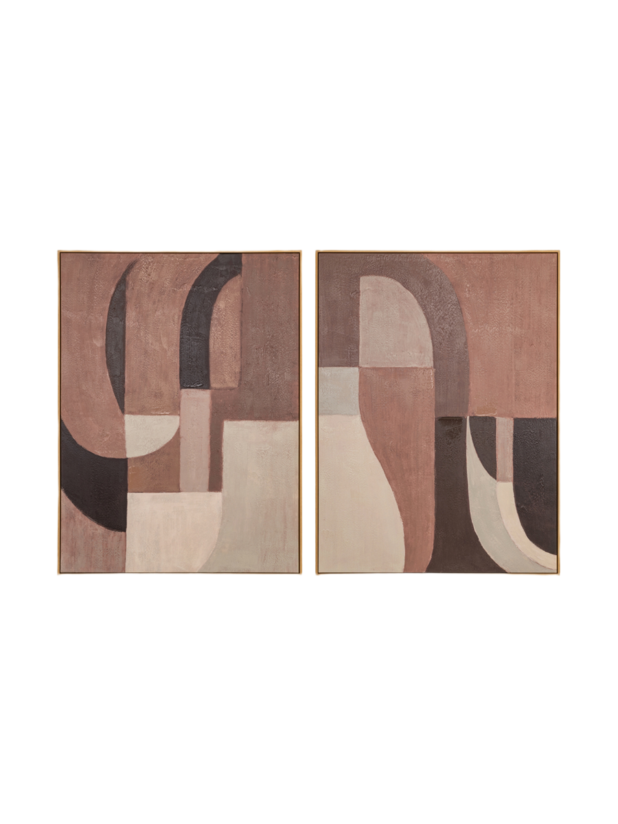 
Quadro da parete di design „Tatu“ – Lounge a destra