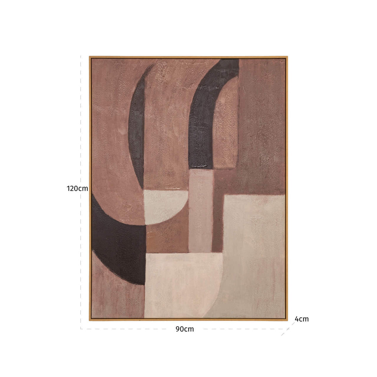 
Quadro da parete di design „Tatu“ – Lounge a destra