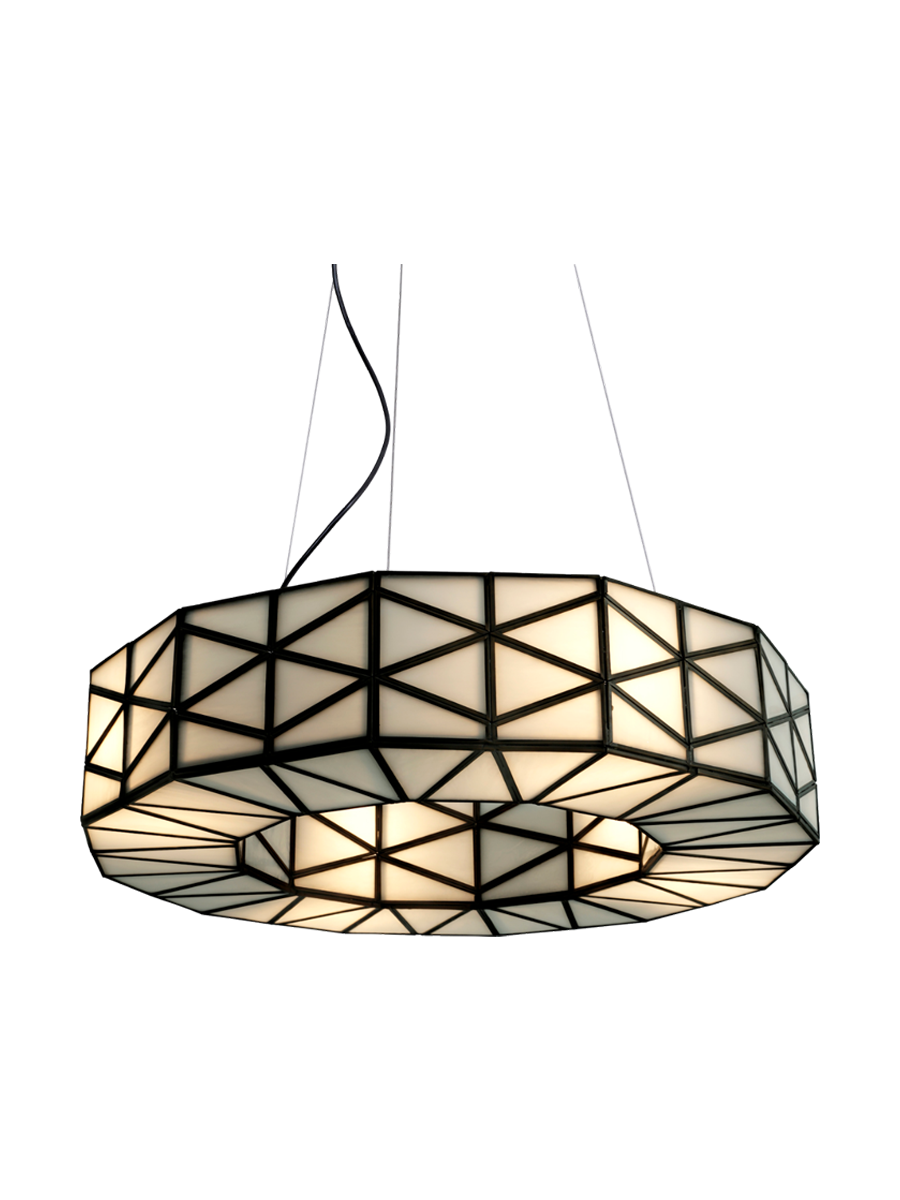 
Lampadario di design «Solaria», 4 luci