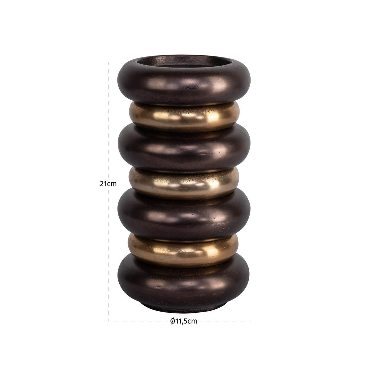 
Portacandele di design «Eve», varie dimensioni - 11.5 × 11.5 × 21 cm