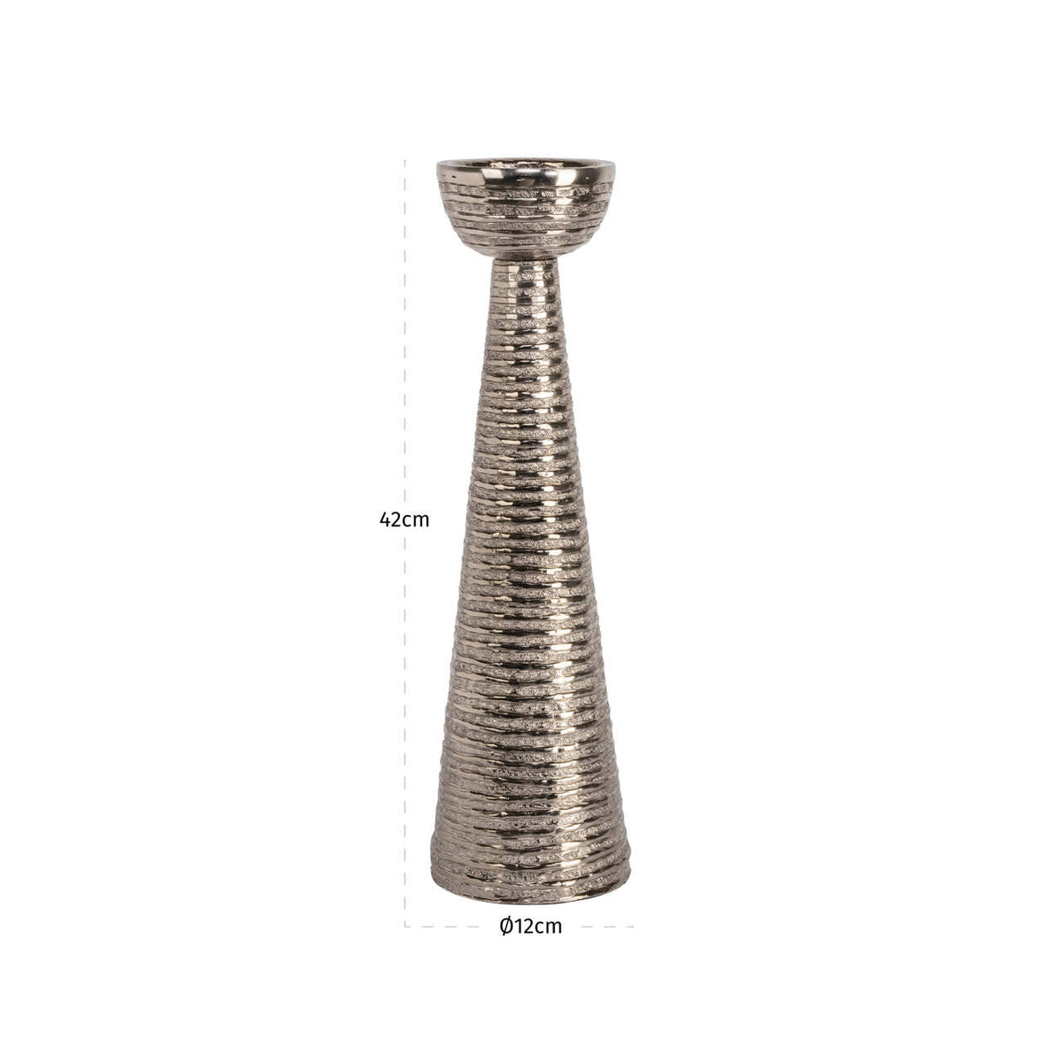 
Portacandele di design «Jola», varie dimensioni - 12 × 12 × 43 cm