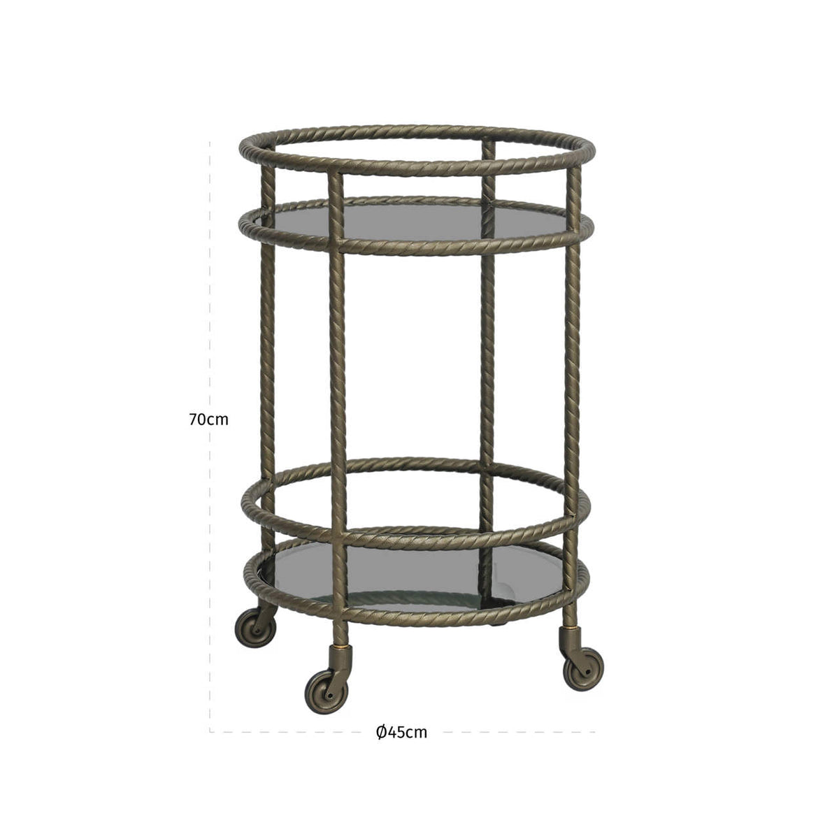 
Carrello portavivande di design «Macallan»