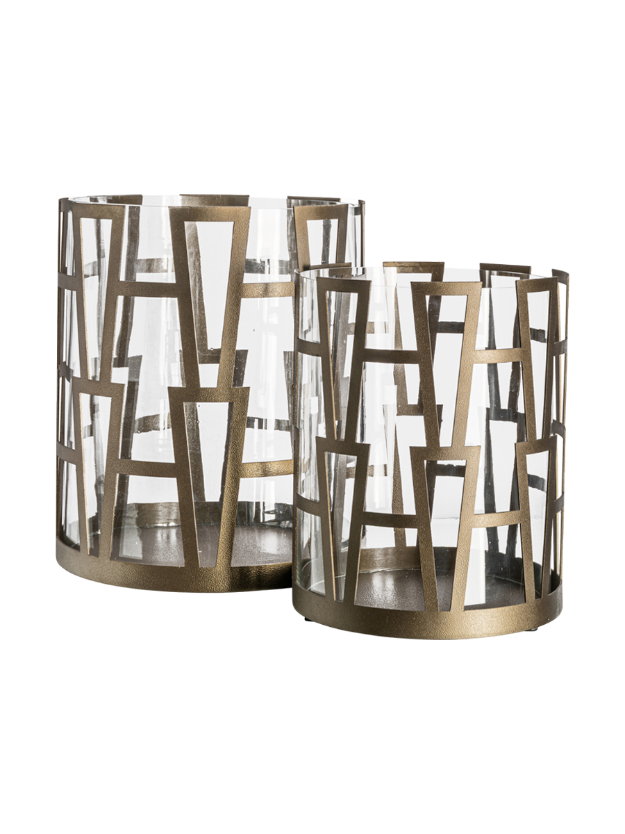 
Portacandele di design «Shandy», diverse dimensioni - 21 × 21 × 26.5 cm