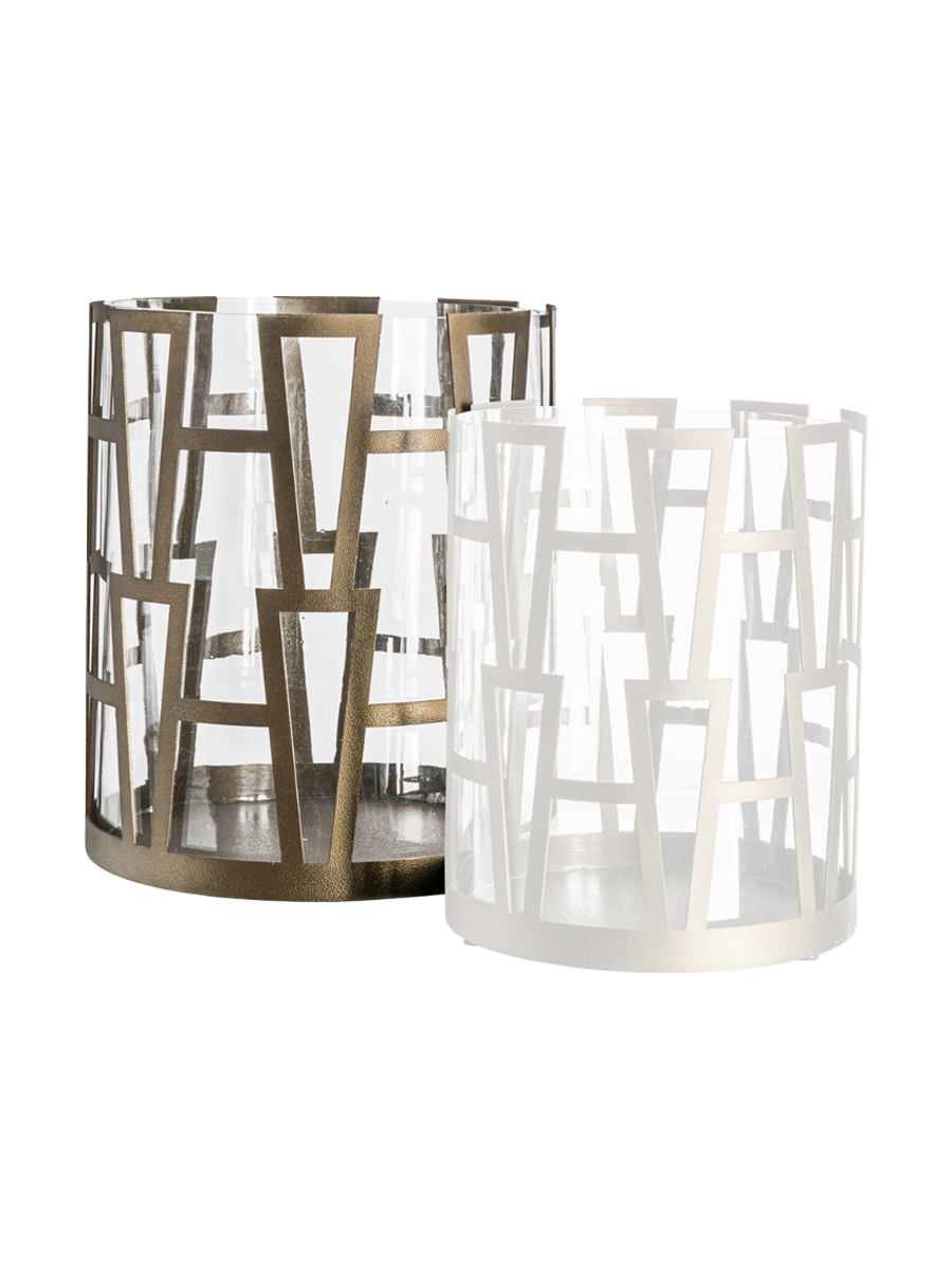 
Portacandele di design «Shandy», diverse dimensioni - 26.5 × 26.5 × 31 cm