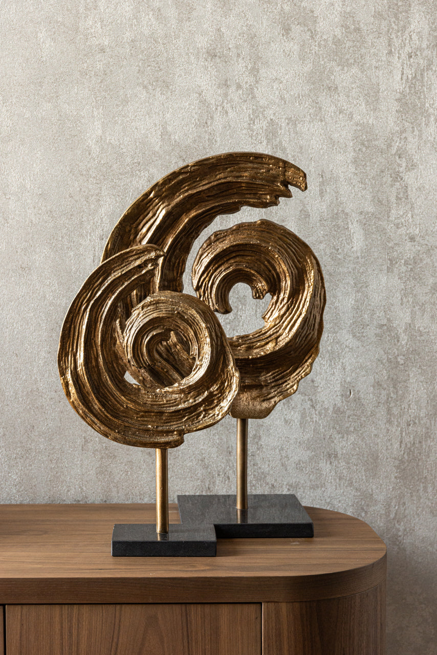 
Oggetto decorativo di design «Swirl», varie dimensioni - 10 × 27 × 46 cm