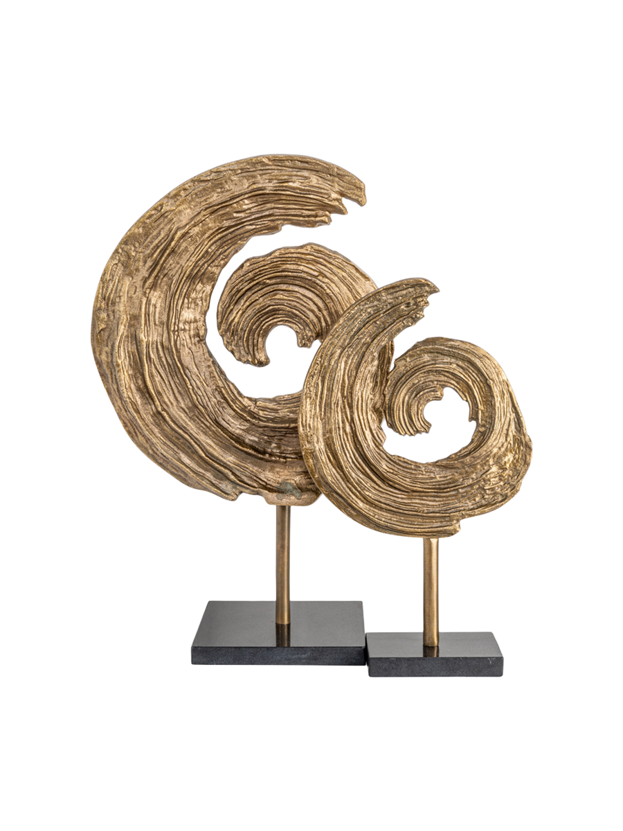 
Oggetto decorativo di design «Swirl», varie dimensioni - 10 × 27 × 46 cm