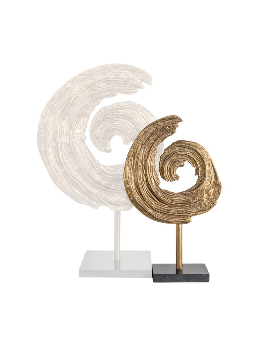 
Oggetto decorativo di design «Swirl», varie dimensioni - 10 × 27 × 46 cm