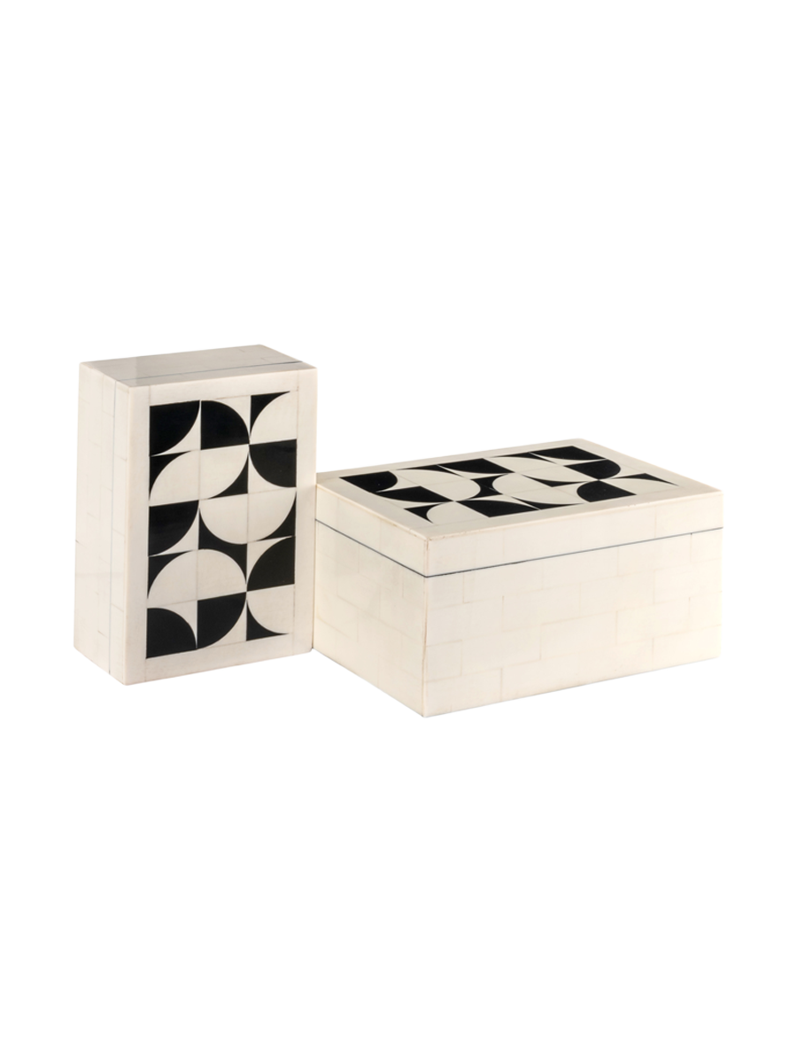 
Scatola portaoggetti di design «Flake Set»