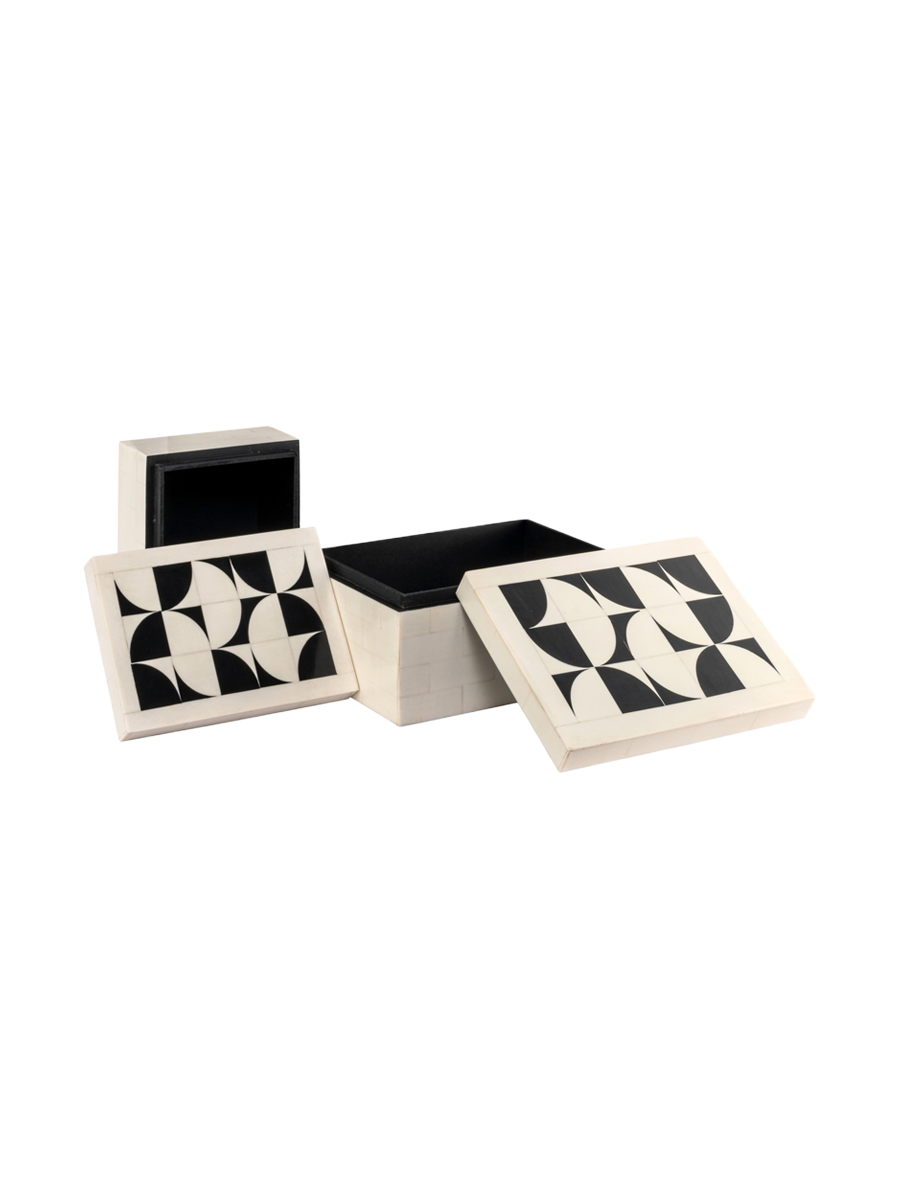 
Scatola portaoggetti di design «Flake Set»