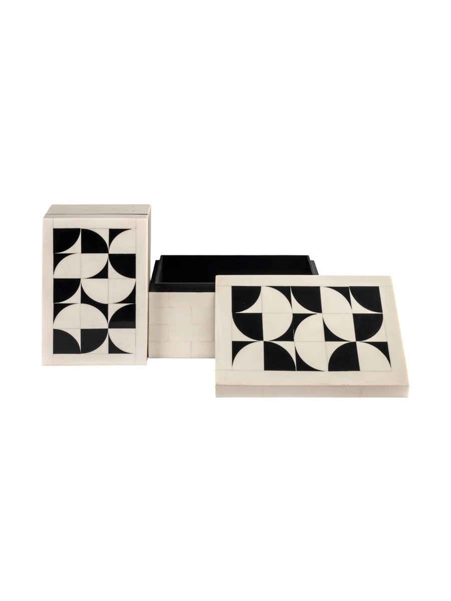 
Scatola portaoggetti di design «Flake Set»