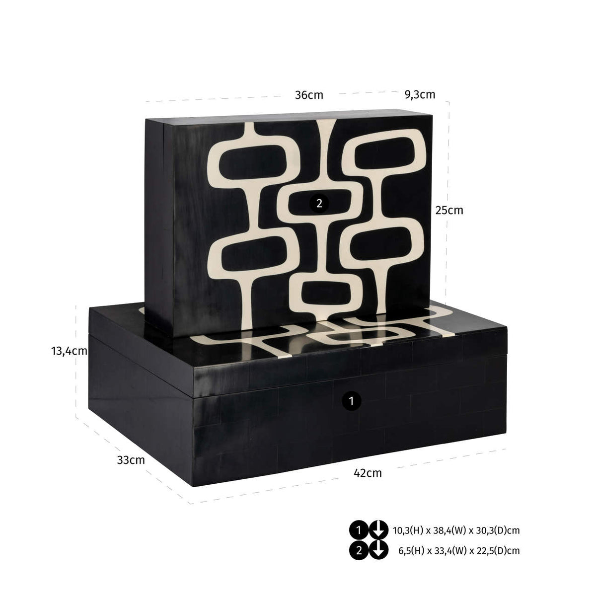 
Design Aufbewahrungsbox „Lux Set“