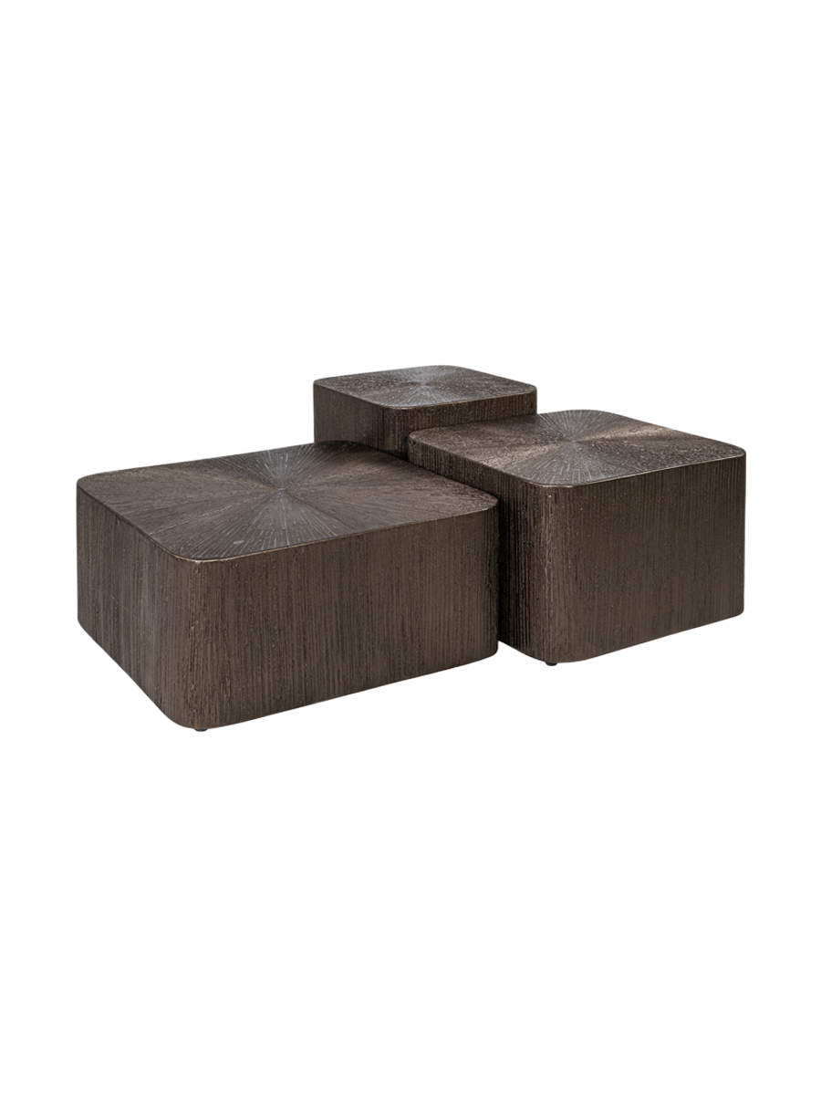 
Tavolino da salotto di design «Cubes Set»