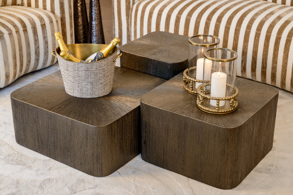 
Tavolino da salotto di design «Cubes Set»