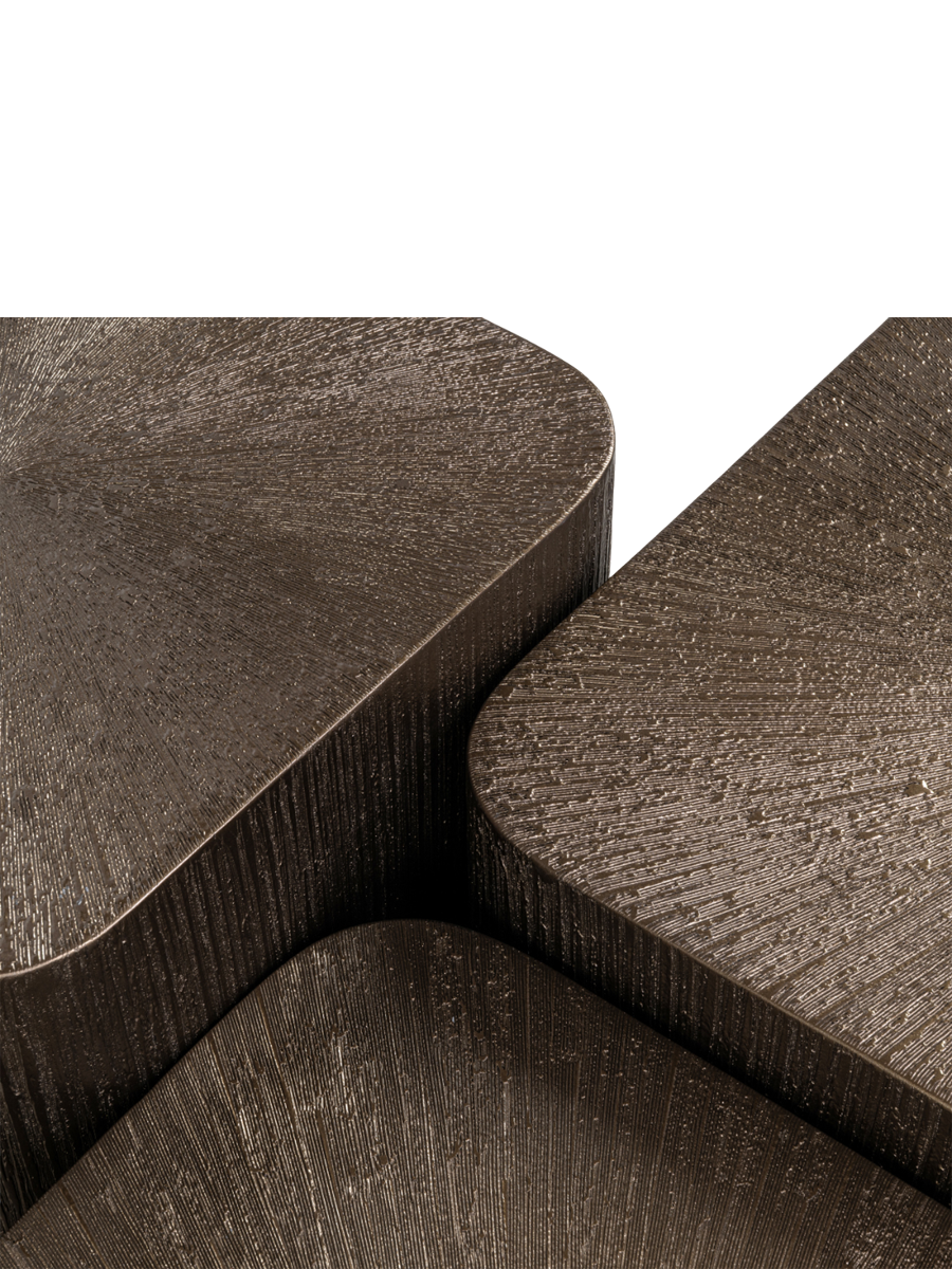 
Tavolino da salotto di design «Cubes Set»