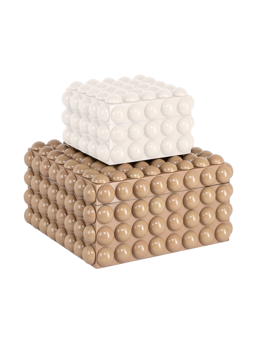 
Contenitore di design „Ash“, diverse dimensioni - 22 × 22 × 11 cm