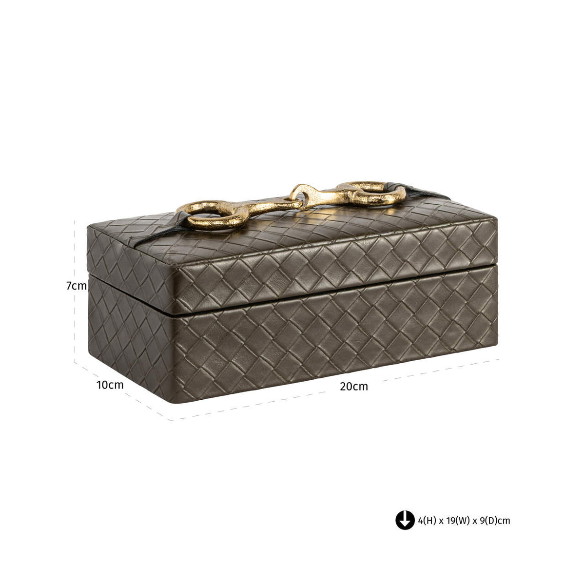 
Contenitore di design „Blade“, diverse dimensioni - 10 × 20 × 7 cm