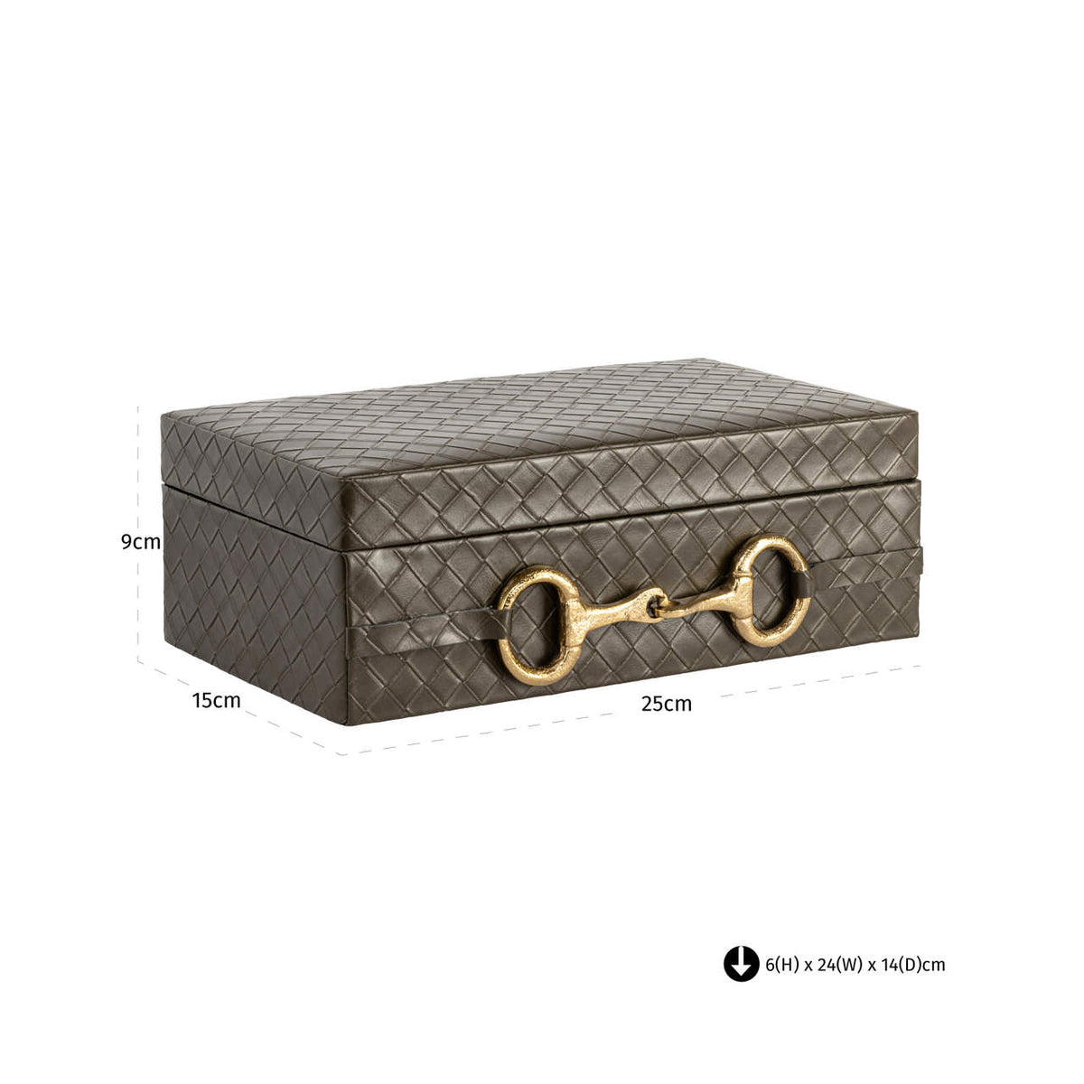 
Contenitore di design „Blade“, diverse dimensioni - 15 × 25 × 9 cm