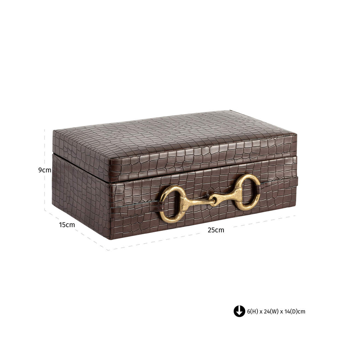 
Scatola portaoggetti di design «Rex», diverse dimensioni - 15 × 25 × 9 cm