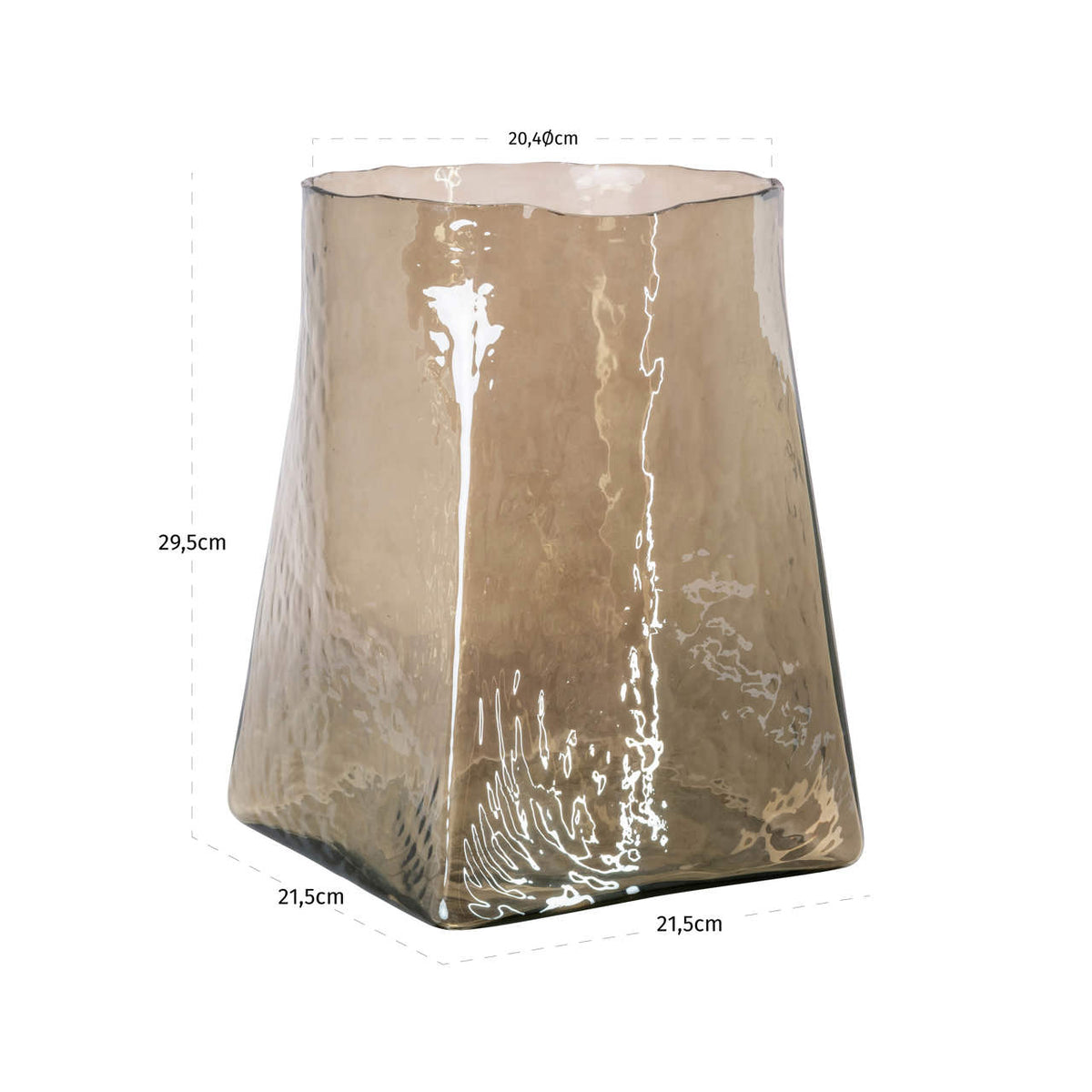 
Vaso di design “Elara”, diverse dimensioni - 21.5 × 21.5 × 29.5 cm