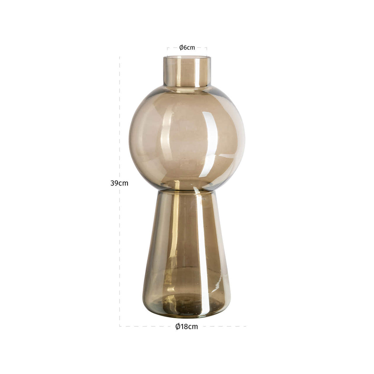 
Vaso di design „Sera“, diverse dimensioni - 18 × 18 × 39 cm