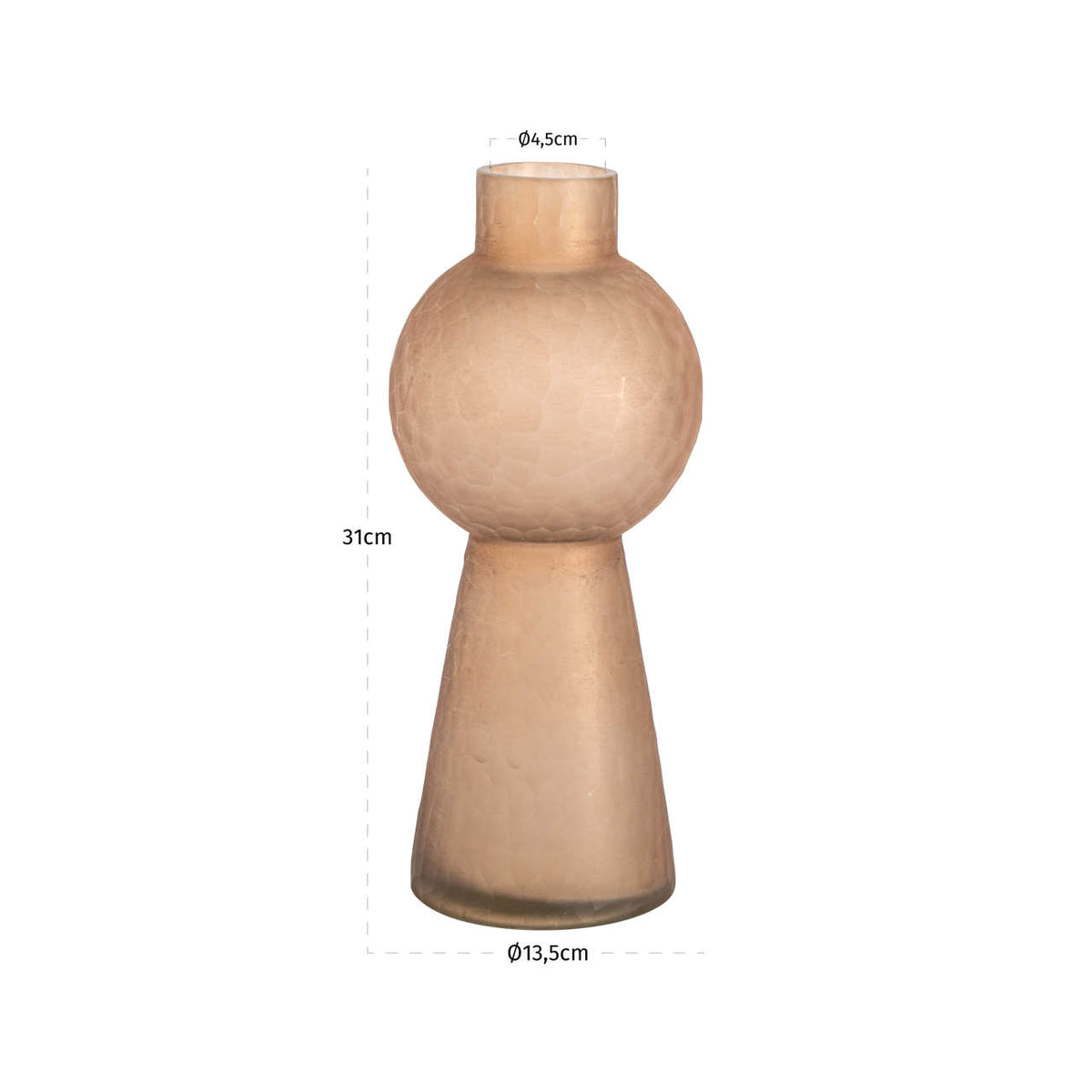 
Vaso di design „Ora“, diverse dimensioni - 13.5 × 13.5 × 31 cm