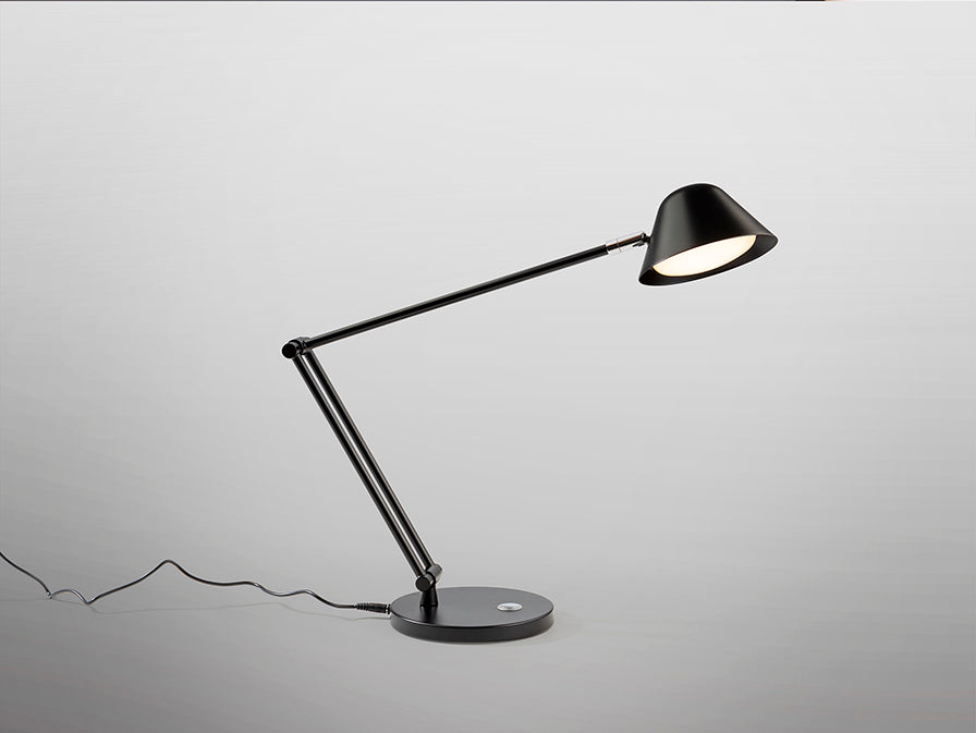 
Lampe de table LED design dimmable « Taros » - Noir mat