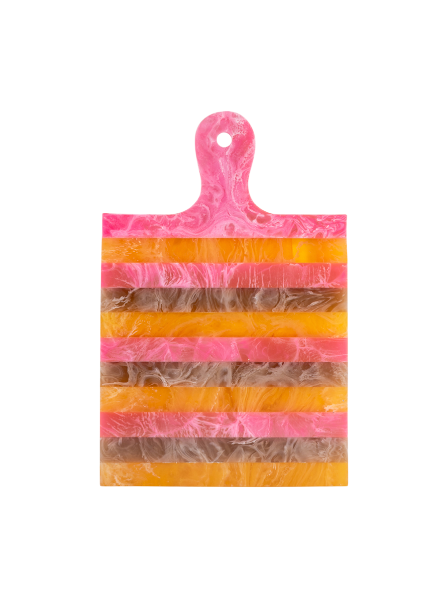 
Vassoio di design «Cindy», diverse misure - 30 × 20 × 1 cm / Rosa/Arancione